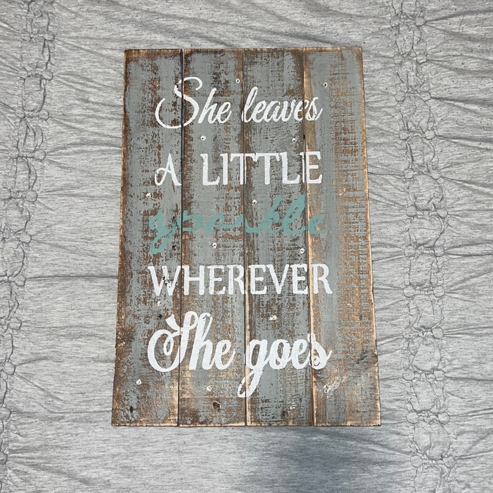 Wall sign